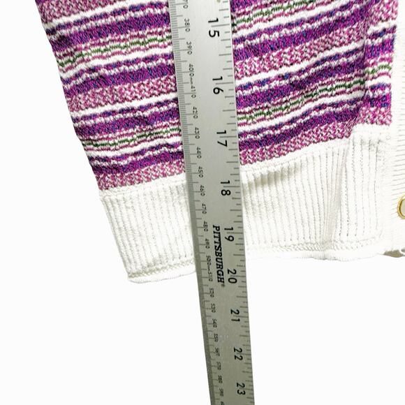 Veronica Beard Varia Striped Knit‎ Cardigan and Nabella Tank Set Size XS - Picture 8 of 16